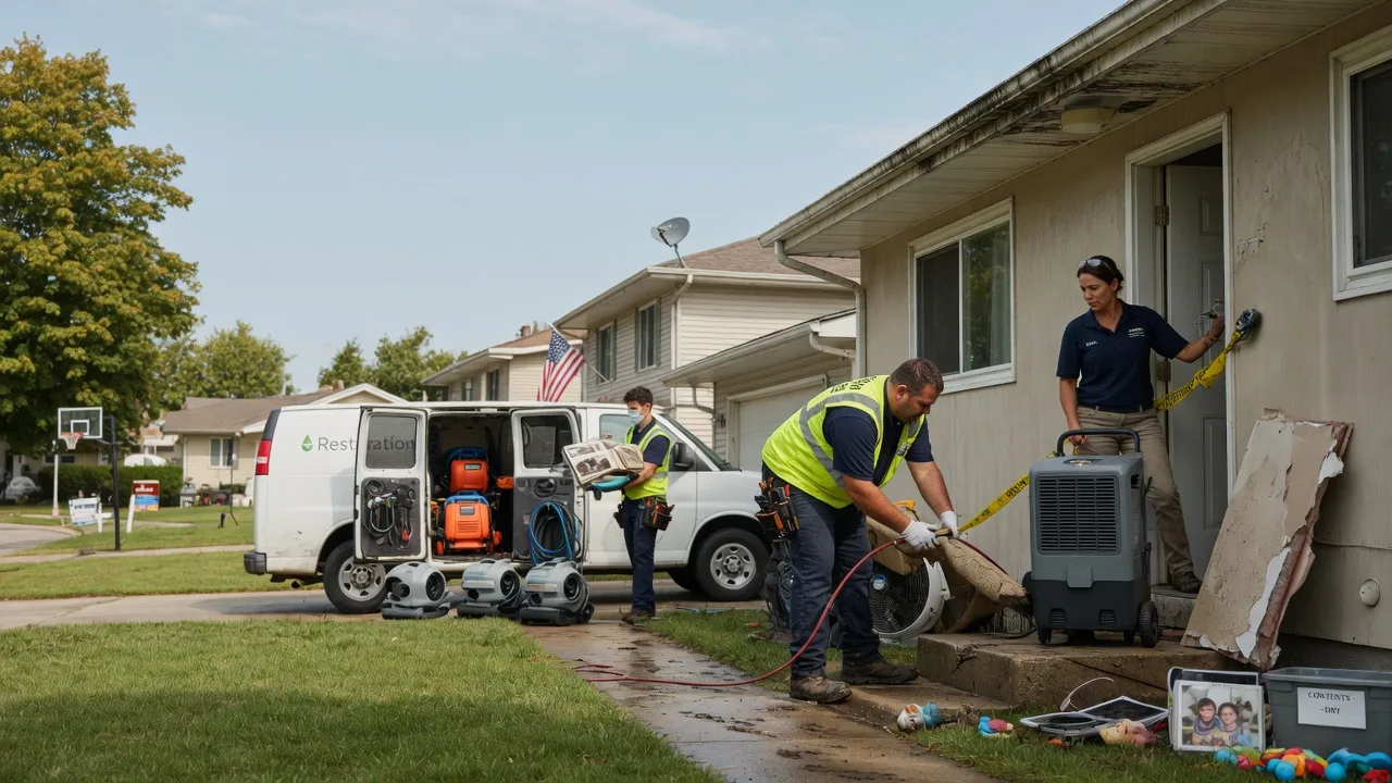 Water Damage Restoration in Ingalls, MI near me